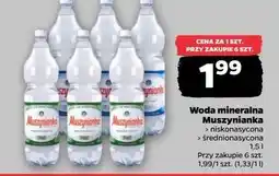 Netto Woda średnionasycona Muszynianka oferta