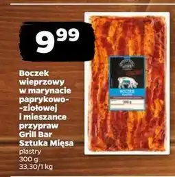 Netto Boczek wieprzowy z przyprawach Sztuka Mięsa Netto oferta