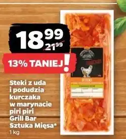 Netto Steki z uda i podudzia kurczaka w marynacie piri Sztuka Mięsa Netto oferta
