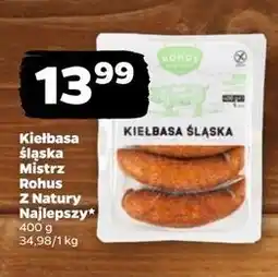 Netto Kiełbasa śląska Mistrz Rohus oferta