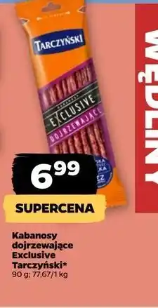 Netto Kabanosy dojrzewające Tarczyński Exclusive oferta