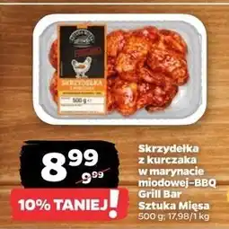 Netto Skrzydełka z kurczaka w marynacie grillowej Sztuka Mięsa Netto oferta