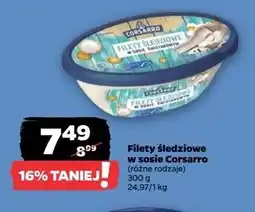 Netto Filety śledziowe w sosie śmietankowym Corsarro oferta