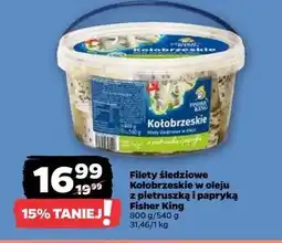 Netto Filety śledziowe kołobrzeskie Fisher King oferta