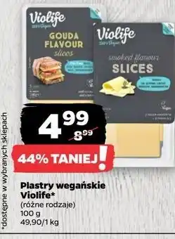 Netto Ser w plastrach smoked Violife oferta
