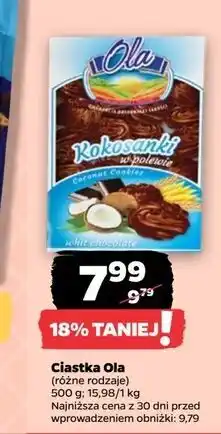 Netto Ciastka kokosanki Ola oferta