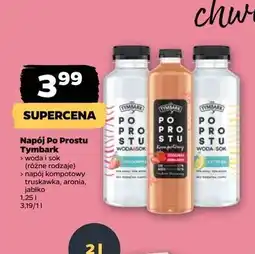 Netto Napój truskawka Tymbark Po Prostu oferta