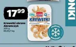 Netto Krewetki białe duże Abramczyk oferta