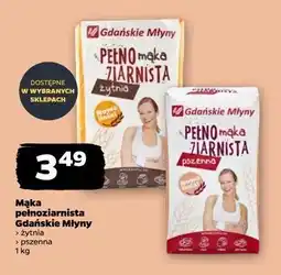 Netto Mąka pełnoziarnista żytnia Gdańskie Młyny I Spichlerze oferta