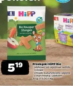 Netto Jagodowe wafelki ryżowe Hipp oferta