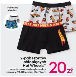 Pepco Szorty hot wheels rozm. 134-176 cm oferta