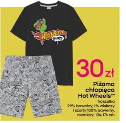Pepco Piżama chłopięca 134-176 cm hot wheels oferta