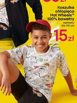 Pepco Koszulka hot wheels rozm. 134-170 cm oferta