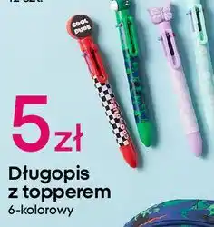 Pepco Długopis z topperem 6-kolorowy oferta