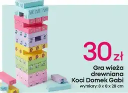 Pepco Gra wieża koci domek gabi oferta