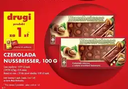 Biedronka Czekolada mleczna z całymi orzechami Alpen Gold Nussbeisser oferta
