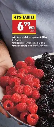 Biedronka Maliny polska oferta