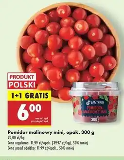 Biedronka Pomidory malinowe mini Biedronka Warzywniak oferta