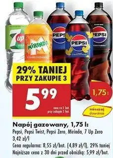 Biedronka Pepsi Twist 1.75L oferta