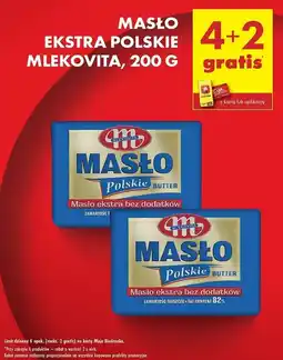 Biedronka Masło Ekstra Polskie Mlekovita 200g oferta