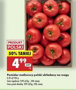 Biedronka Pomidory malinowe polska oferta