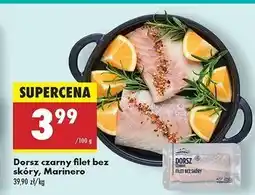 Biedronka Dorsz czarny filet bez skóry Marinero oferta