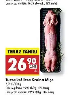 Biedronka Tusza z królika Kraina Mięs oferta