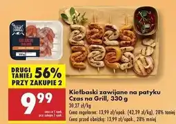Biedronka Kiełbaski zawijane Czas Na Grill oferta