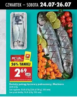 Biedronka Pstrąg tęczowy patroszony Marinero oferta