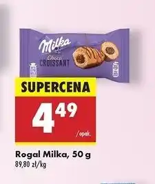 Biedronka Rogal kakaowy Milka oferta