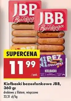Biedronka Kiełbaski drobiowe mini bez osłonki Jbb Bałdyga oferta