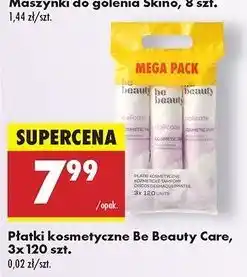 Biedronka Płatki kosmetyczne soft touch Be Beauty oferta