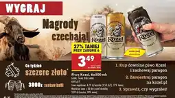Biedronka Piwo Kozel Cerny oferta