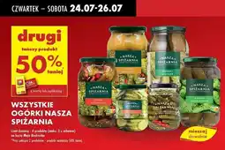 Biedronka Ogorki kozackie Nasza Spiżarnia oferta