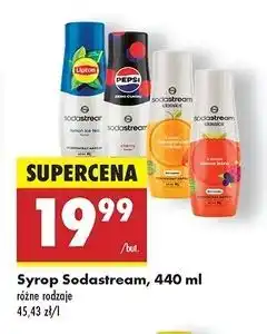 Biedronka Sok do przygotowania napojów gazowanych owoce leśne Sodastream oferta