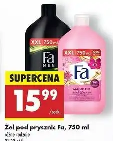 Biedronka Żel pod prysznic pink jasmine Fa Magic Oil oferta