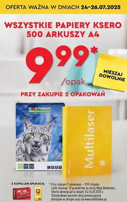 Biedronka Papier ksero a4 multilaser Sylvamo oferta