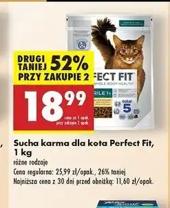 Biedronka Karma dla kota sterile 1+ Perfect Fit oferta
