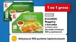 Kaufland Nuggetsy z kurczaka sosem słodko-kwaśnym K-Classic oferta