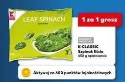 Kaufland Szpinak liściasty K-Classic oferta