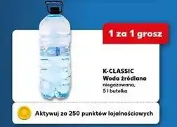 Kaufland Woda niegazowana K-Classic oferta
