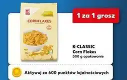 Kaufland Płatki śniadaniowe corn flakes K-Classic oferta