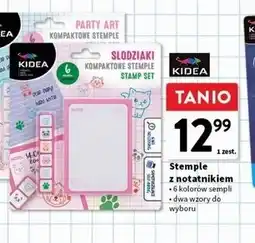 Intermarche Stemple z notatnikiem party art Kidea oferta