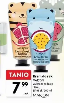 Intermarche Krem do rąk nawilżający arbuz Marion Funny Animals oferta