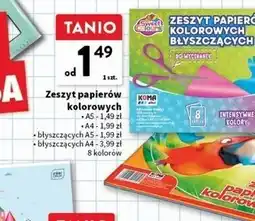 Intermarche Papier kolorowy a4 błyszczący Sweet Colours oferta
