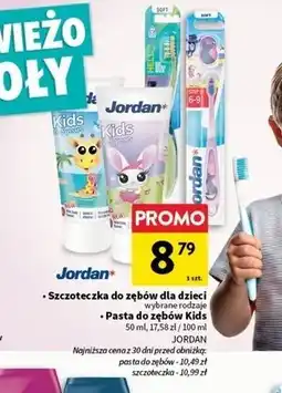 Intermarche Pasta do mycia zębów mlecznych kids 0-5 lat żyrafa Jordan oferta