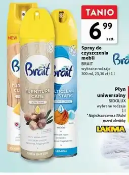 Intermarche Spray do mebli shea butter Brait oferta