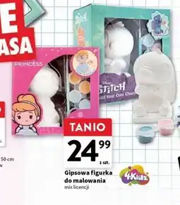 Intermarche Figurka gipsowa do malowania princess 4Kidz oferta