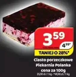 Delfin Ciasto porzeczkowe Piekarnia Polanka oferta