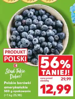 Kaufland Polskie borówki amerykańskie oferta